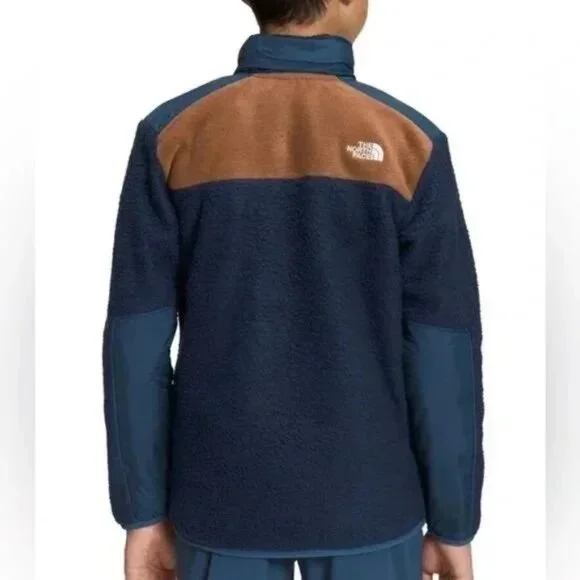 NWT The North Face Boys' Forrest Fleece Mashup Jacket - Picture 5 of 5